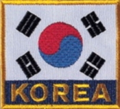 Korea flagga