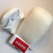 KAZE Vit stridshandske för Shobu ippon